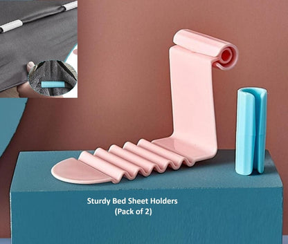 Sturdy Bed Sheet Holders (Pack of 2)